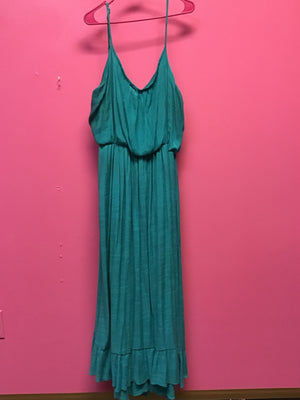Spring Green Dress - Closets of Curves